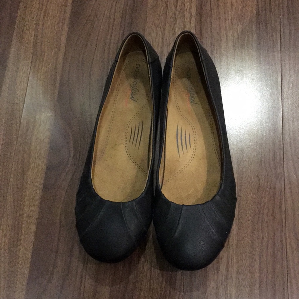 New cute black comfy flats 8.5